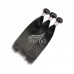 #1 Jet Black Human Hair Straight Bundles(can't take dye)